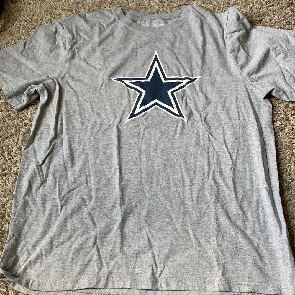Mens cowboys t shirt